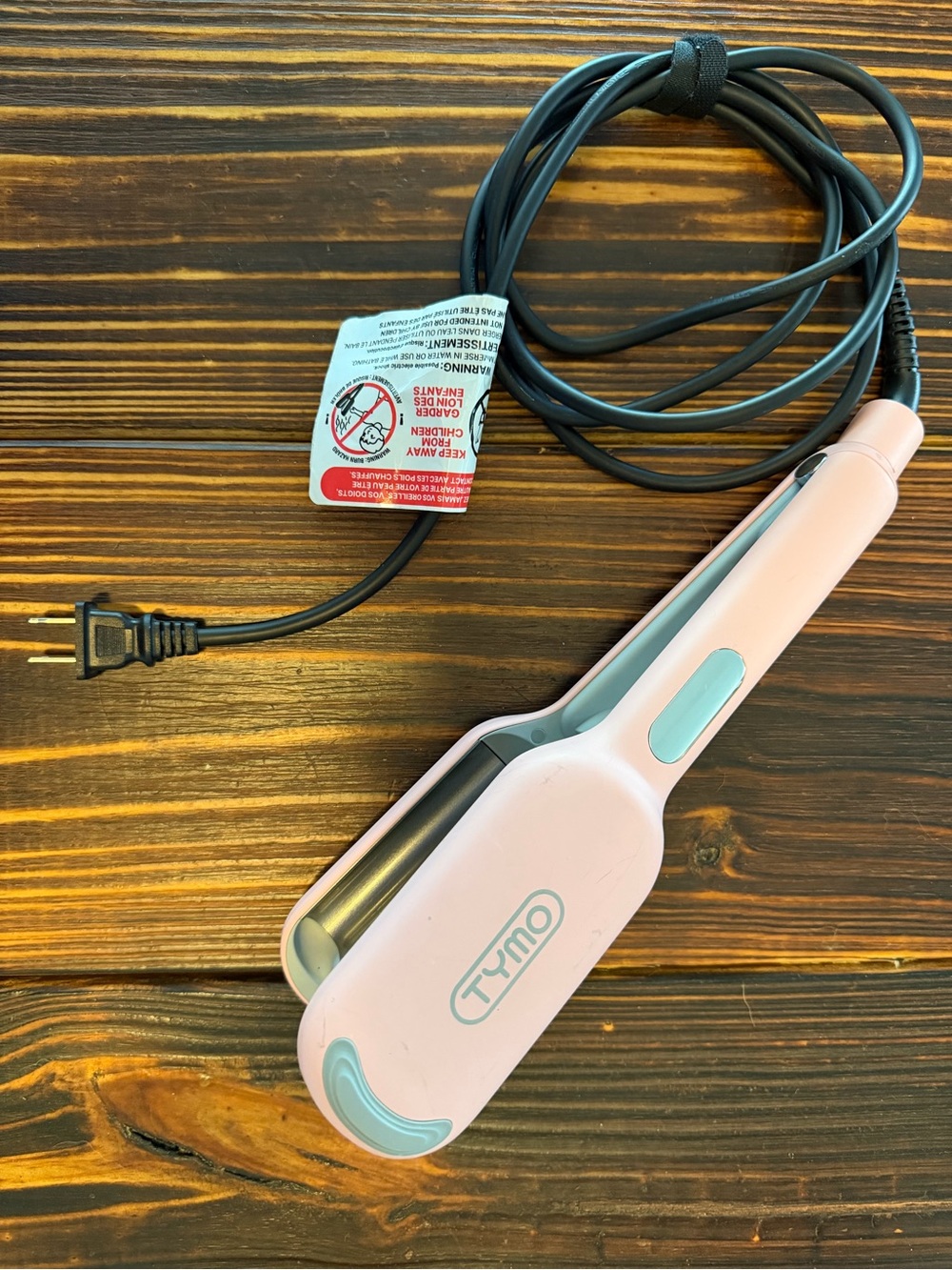 TYMO ROVY Curling Iron Hair Crimper Waver, Beach Waves Hair Curler